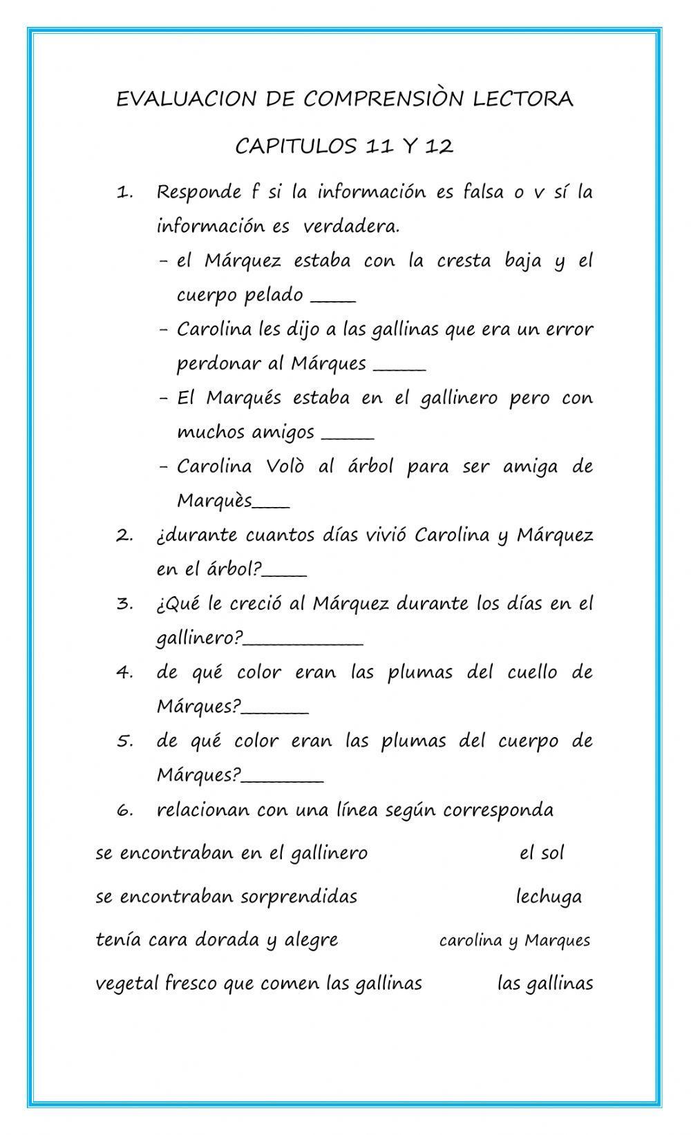 MEMORIAS DE UNA GALLINA