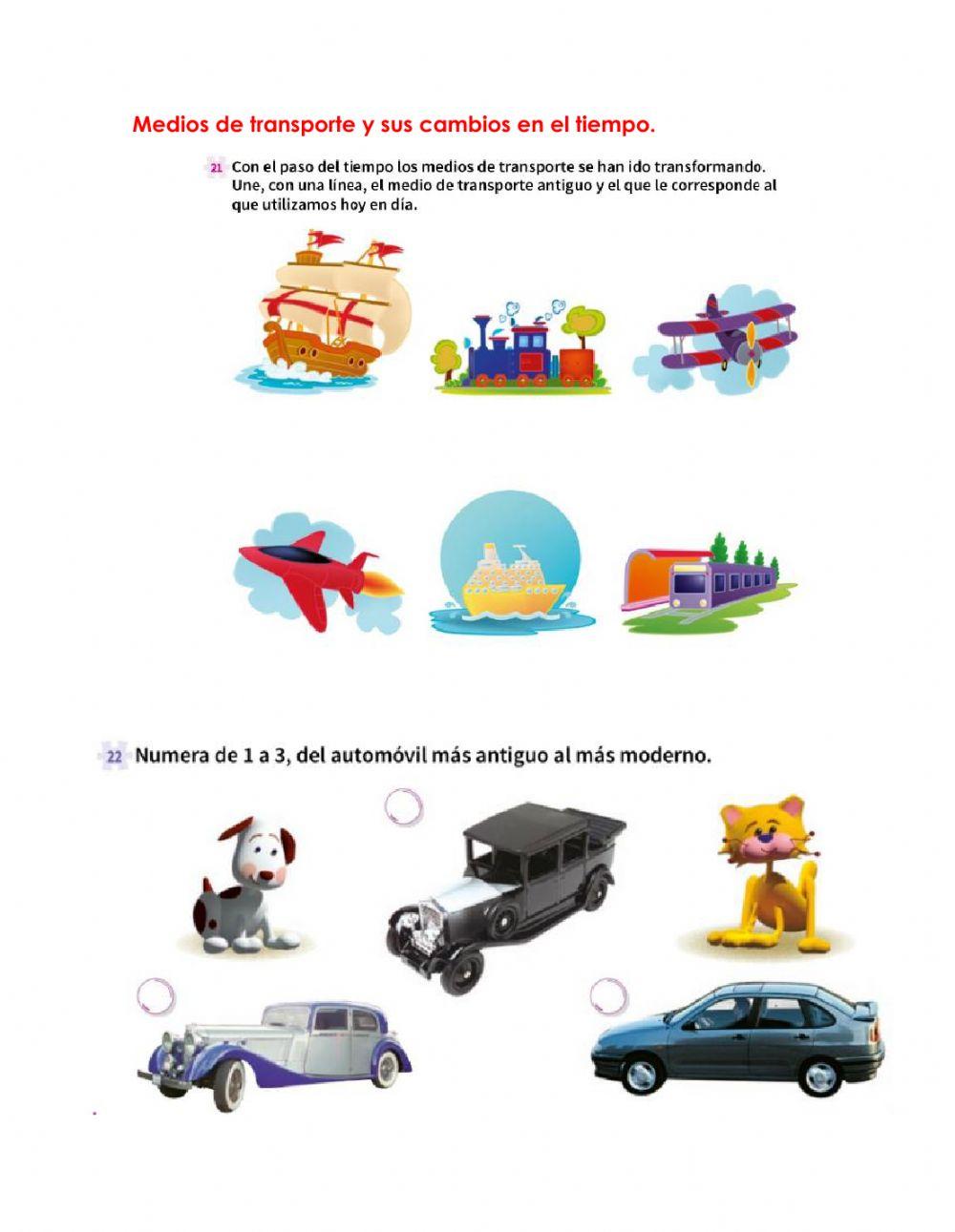 Medios de comunicación y transporte