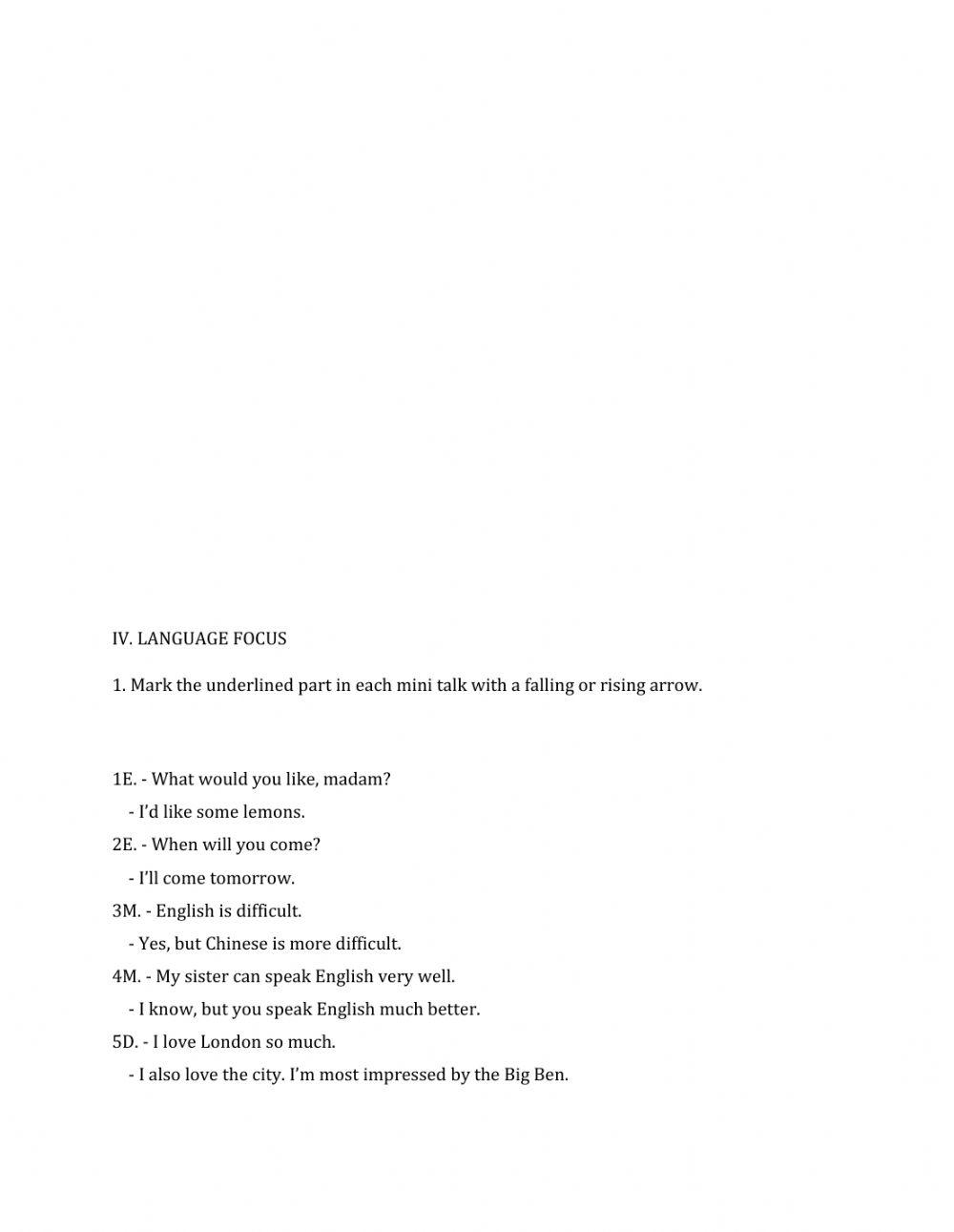 Lớp 9 - Kiểm tra 45 phút số 4 (Unit 9, 10) -