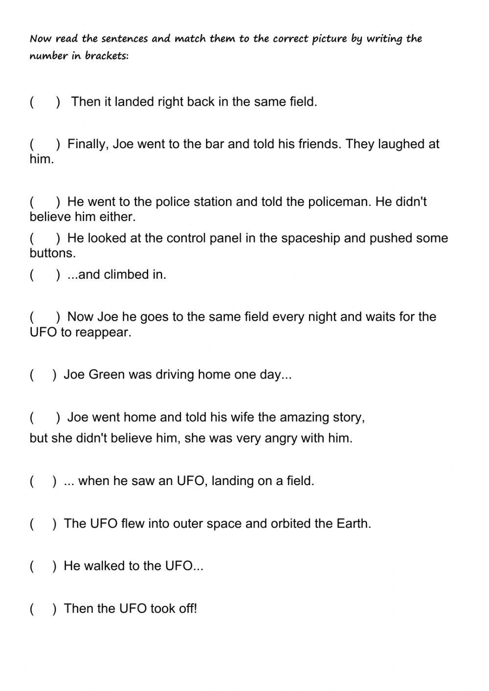 UFO Story