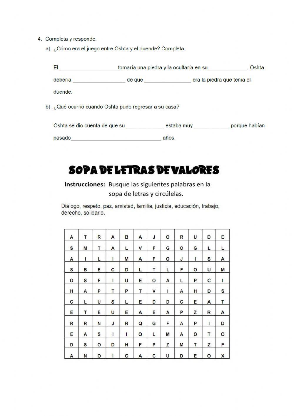 Leemos y comprendemos