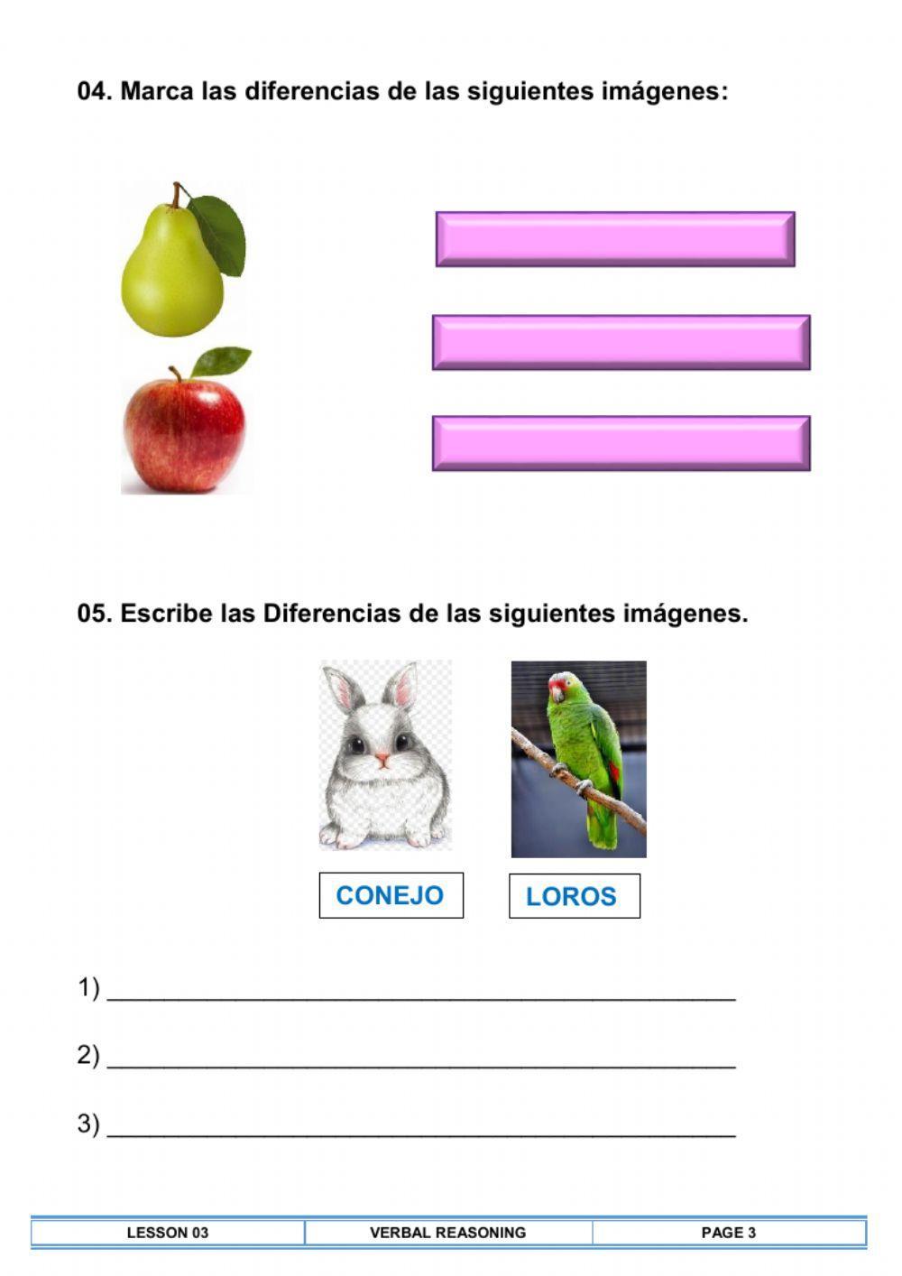 Semejanzas y Diferencias