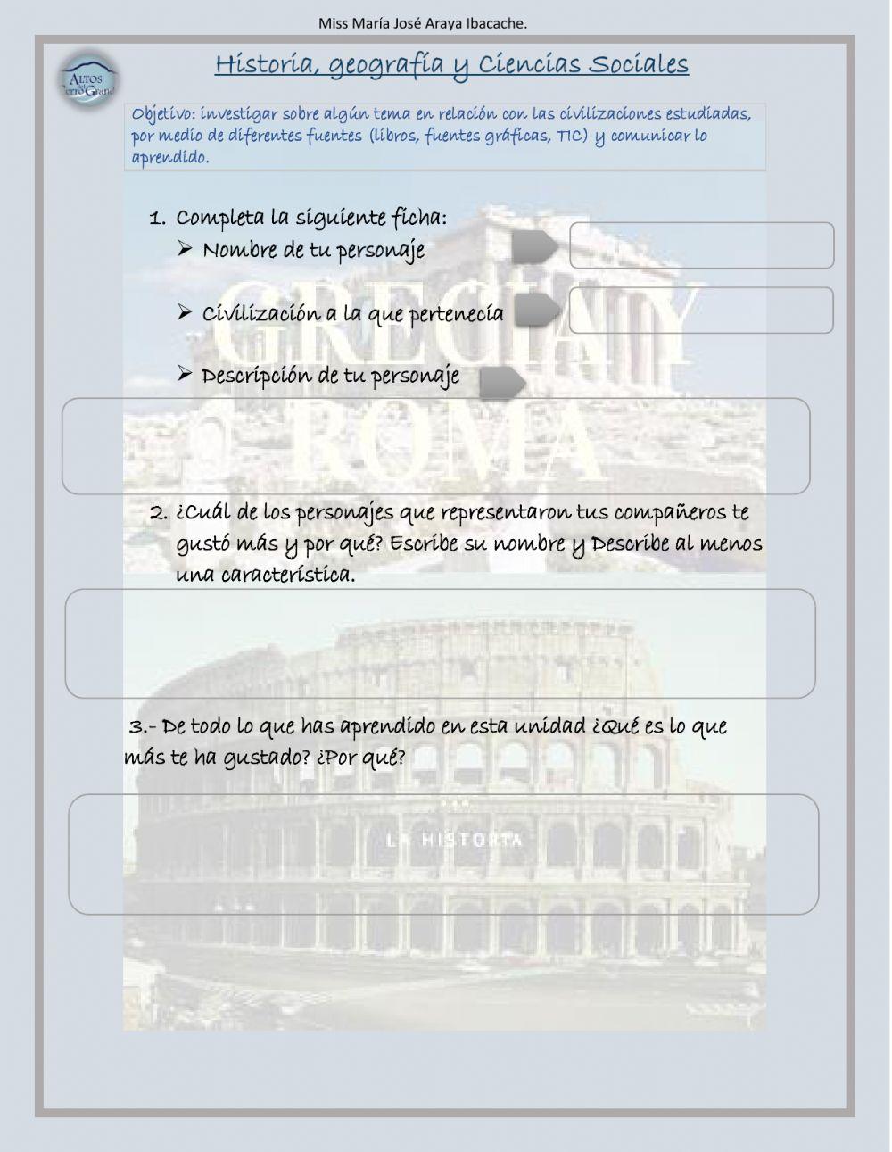 Guia de griegos y romanos