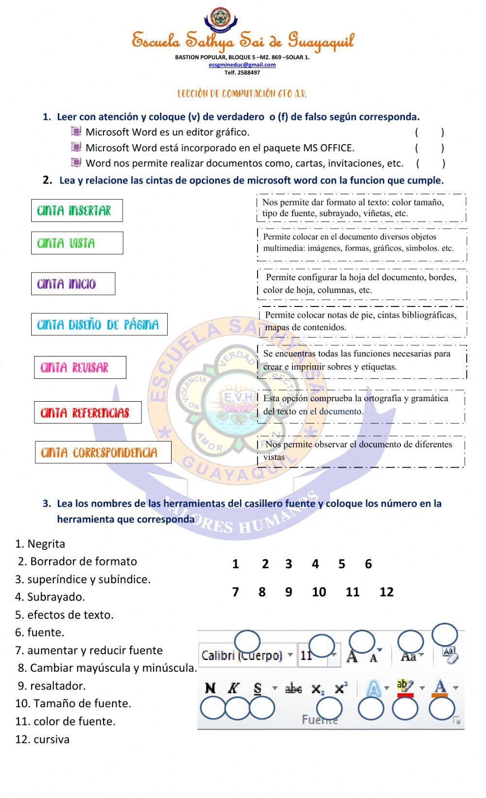 Lección de computación