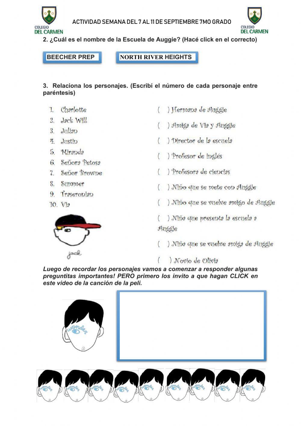 Guía de Reflexión Película Wonder