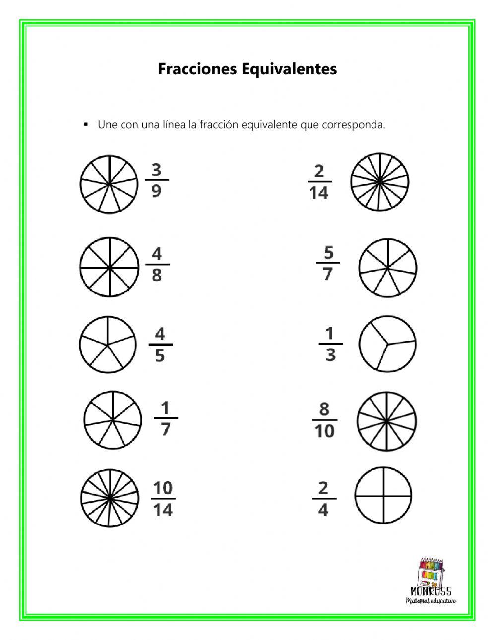 Fracciones Equivalentes
