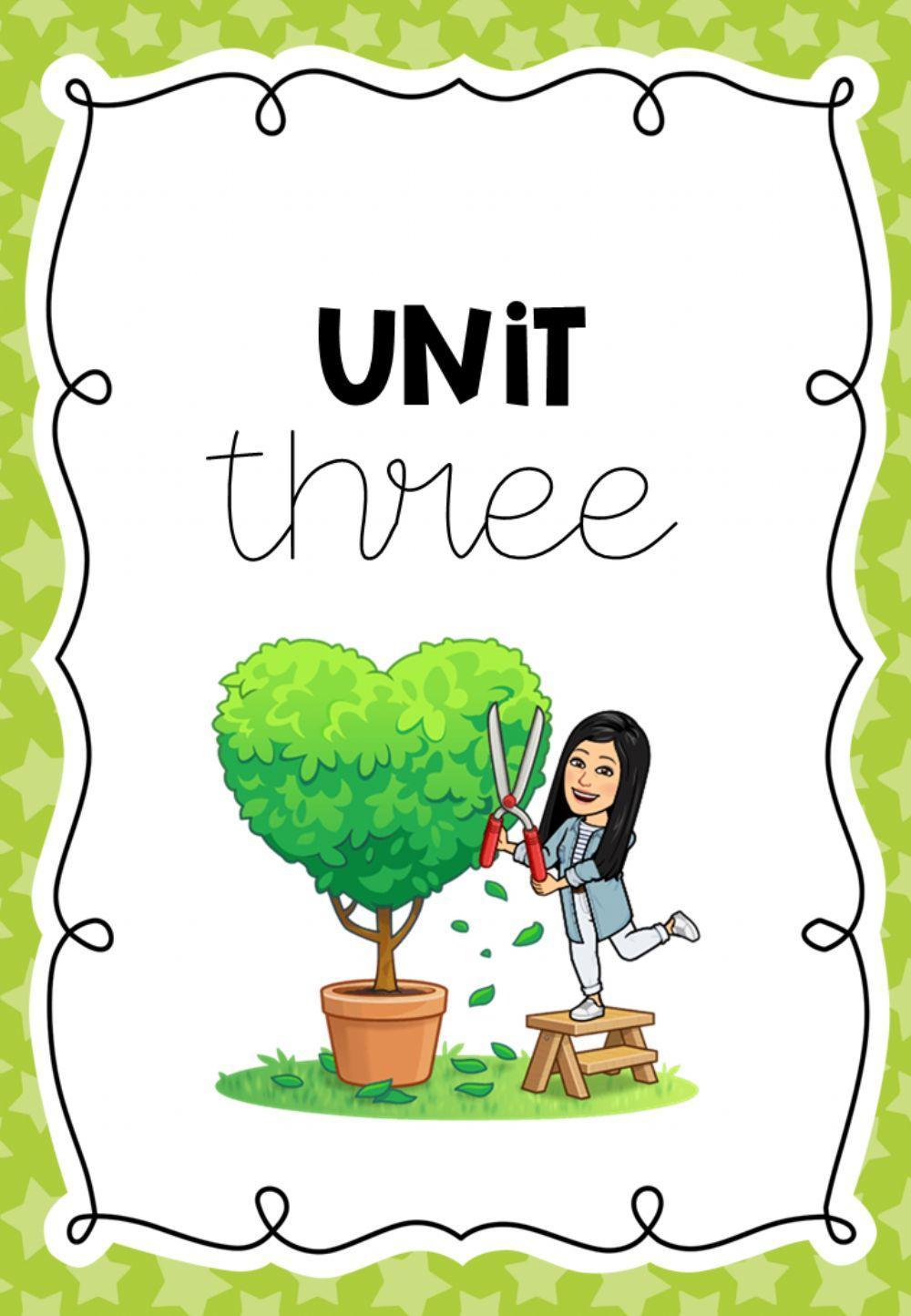 Separador cuaderno unit 3