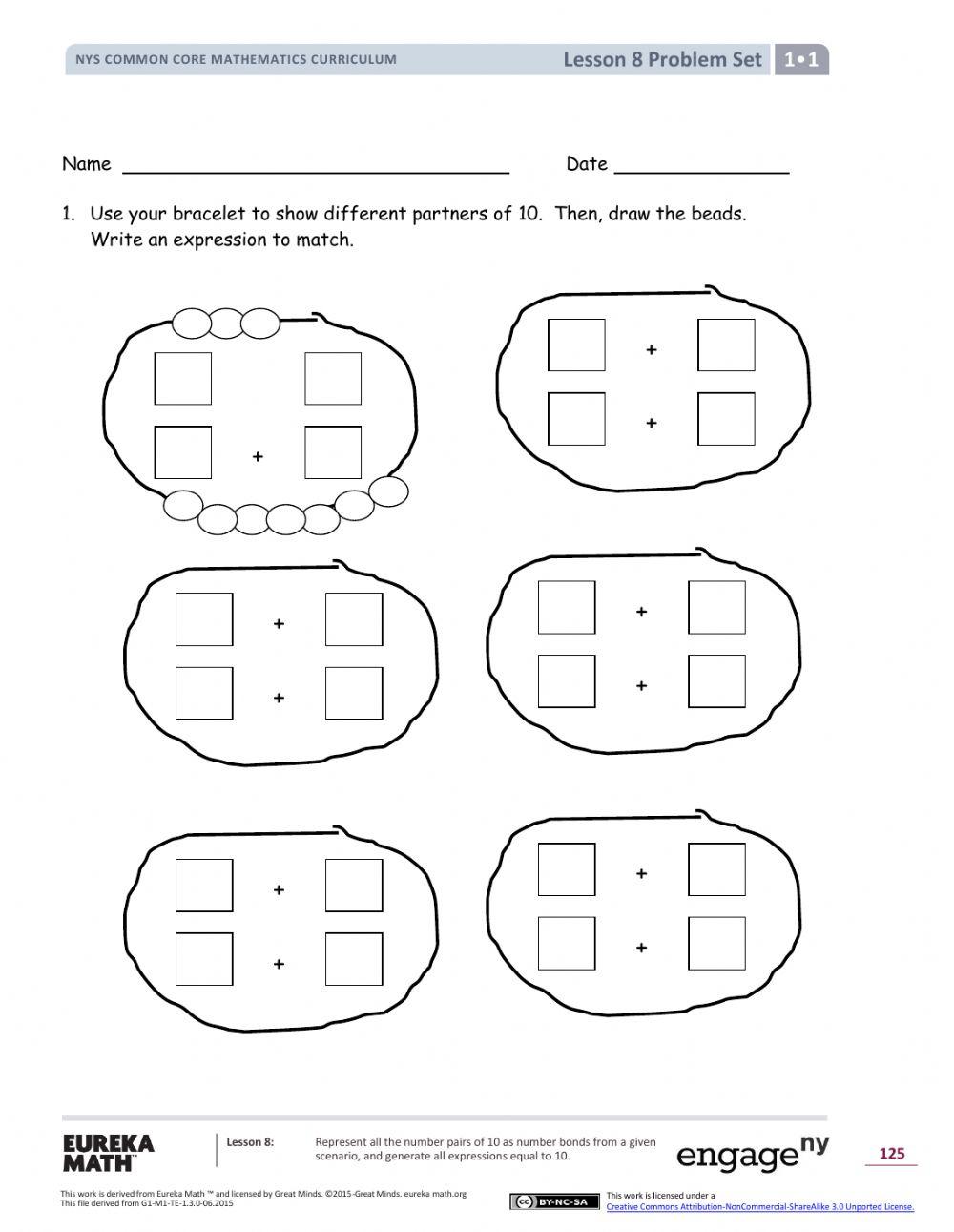 Module 1 Lesson 8 Problem set