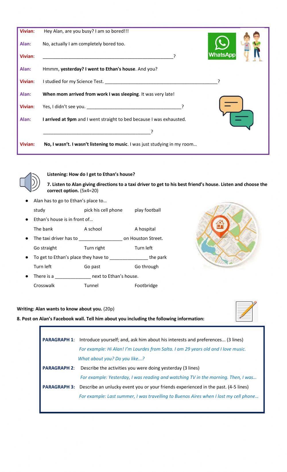 Test 3 - 2º Intensive TEENS ISICANA