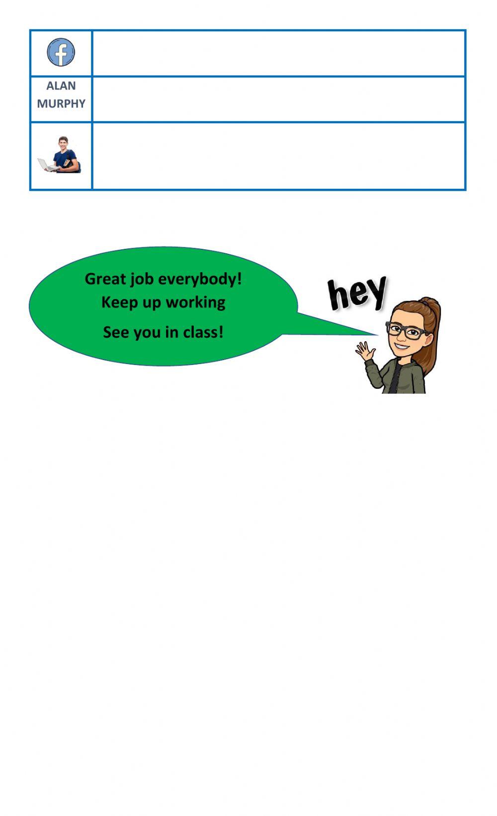 Test 3 - 2º Intensive TEENS ISICANA