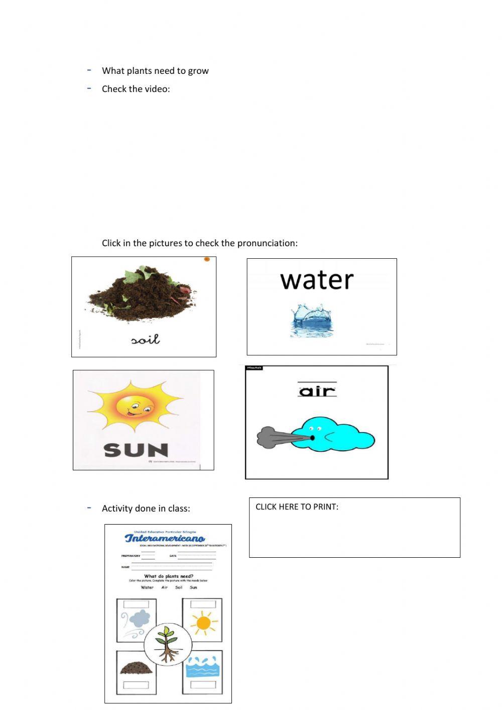 Weekly activities - Preparatory - Week 18