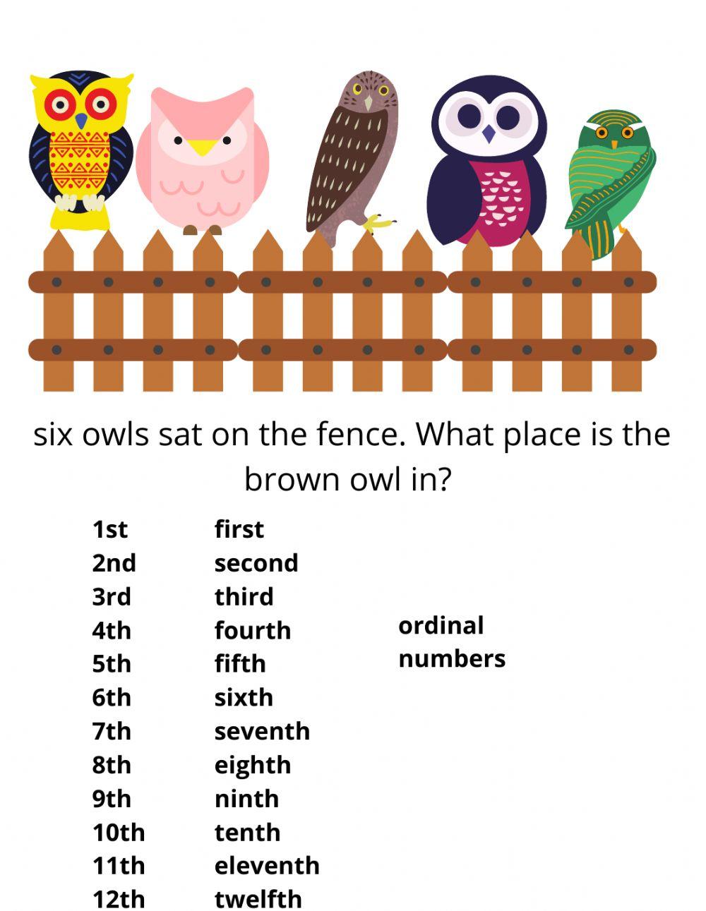 Place value worksheet