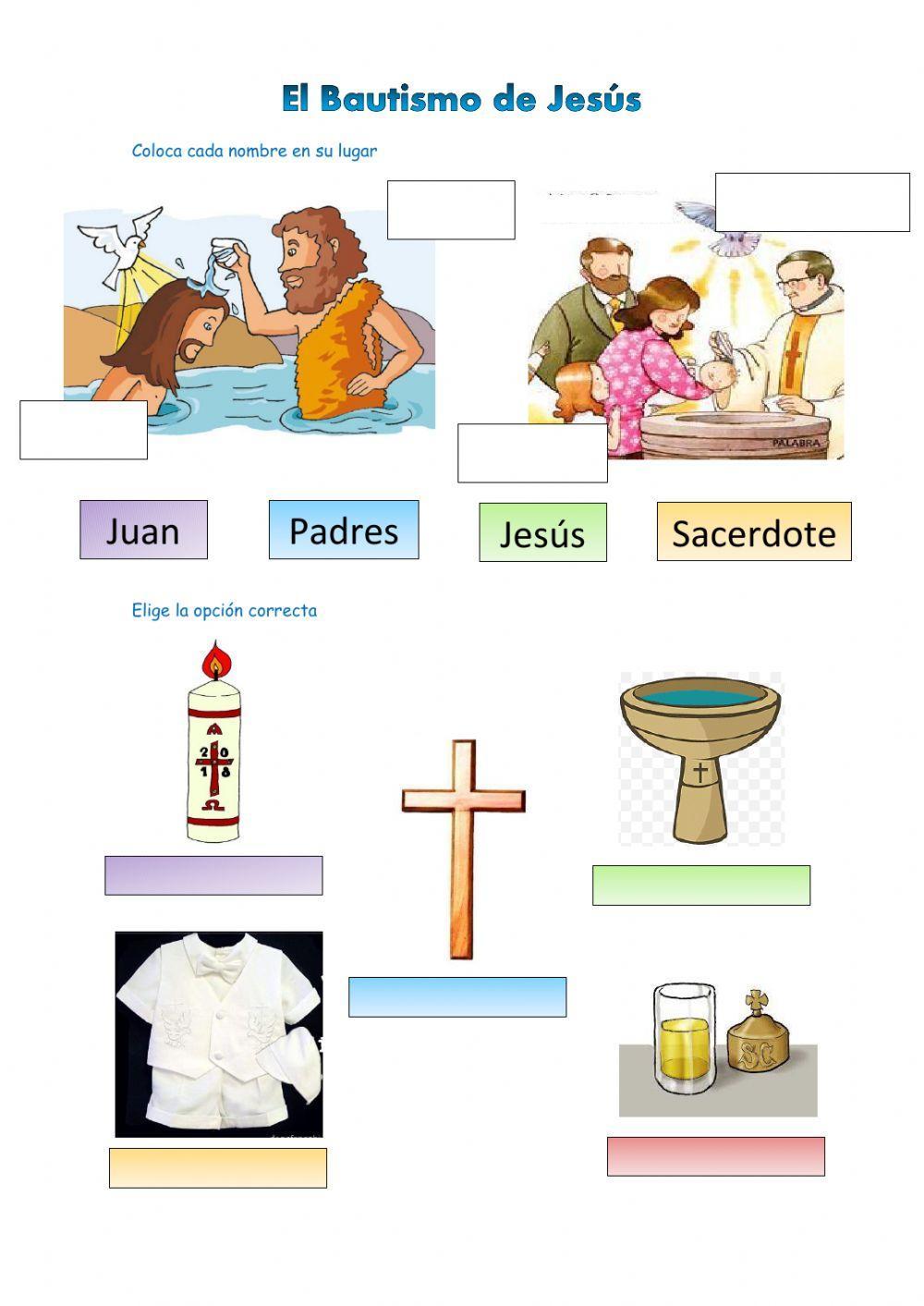 El bautismo de Jesús