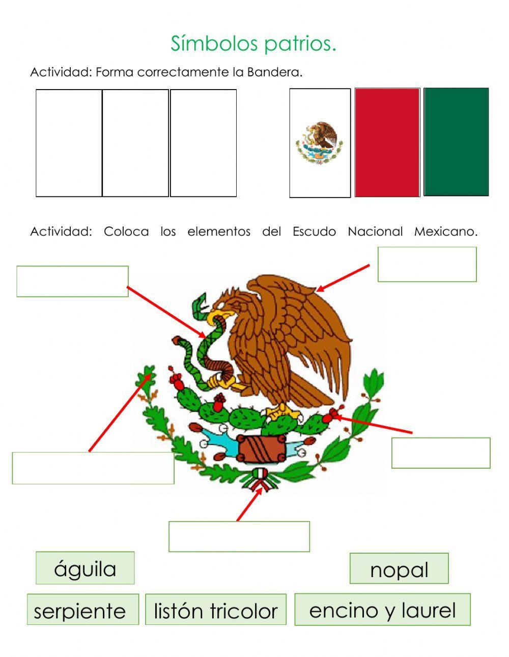 Símbolos patrios mexicanos