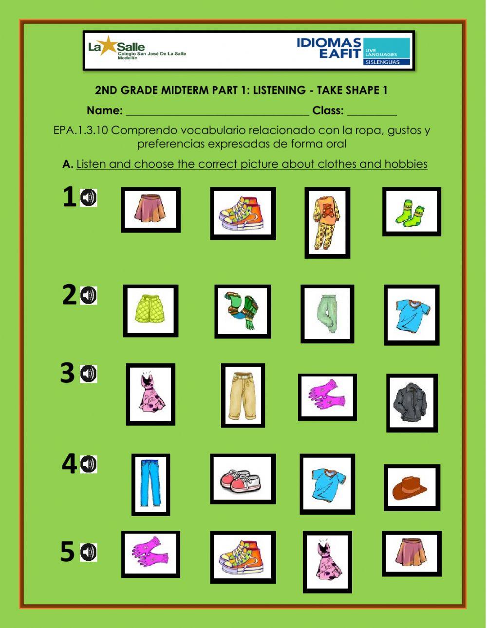 Listening quiz 4 TERM