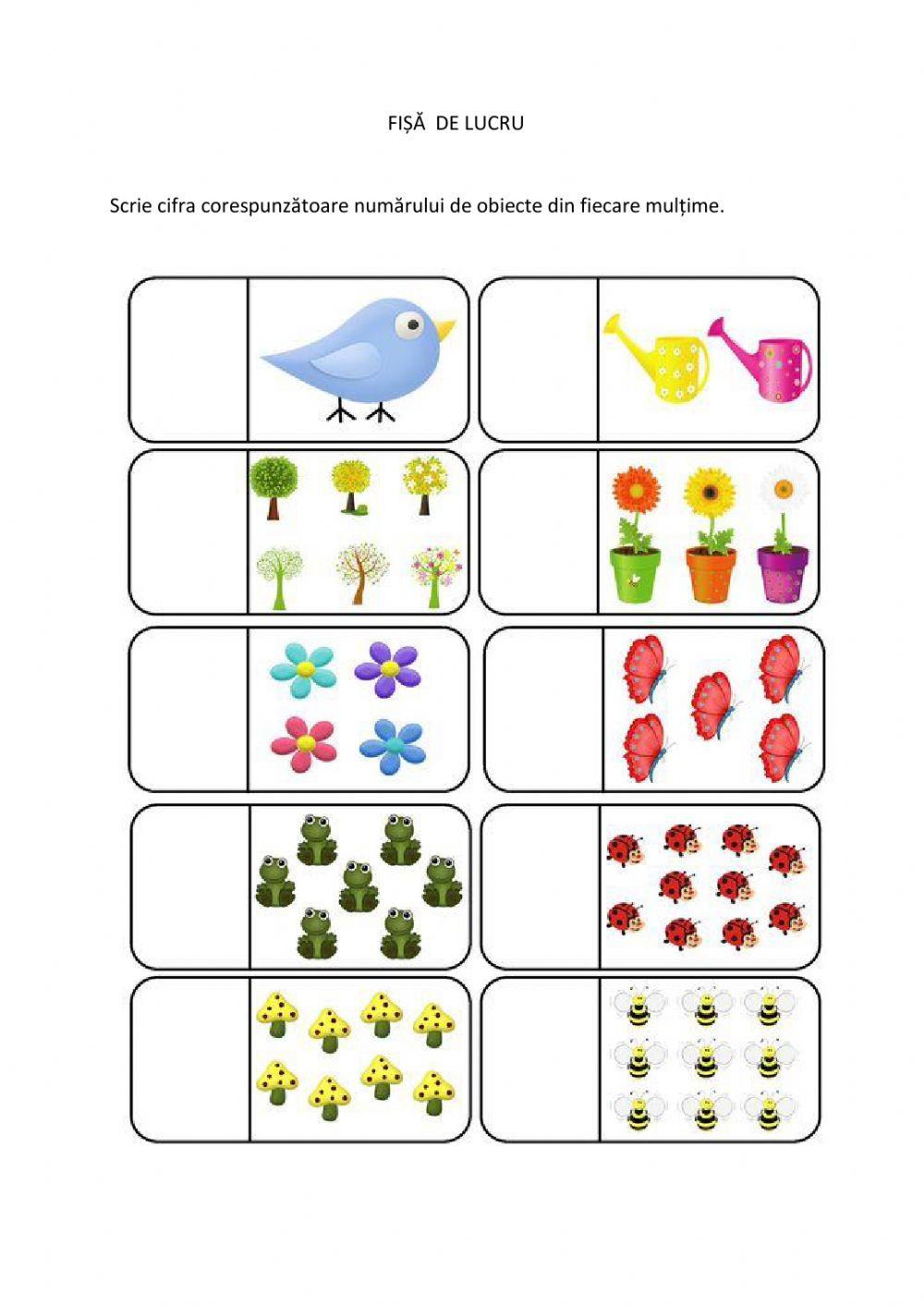 Caută cifra corespunzătoare