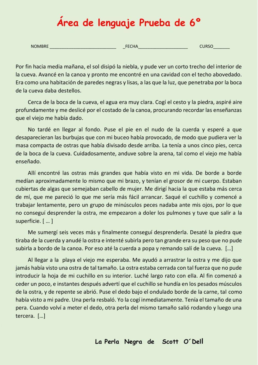 Comprensión lectora