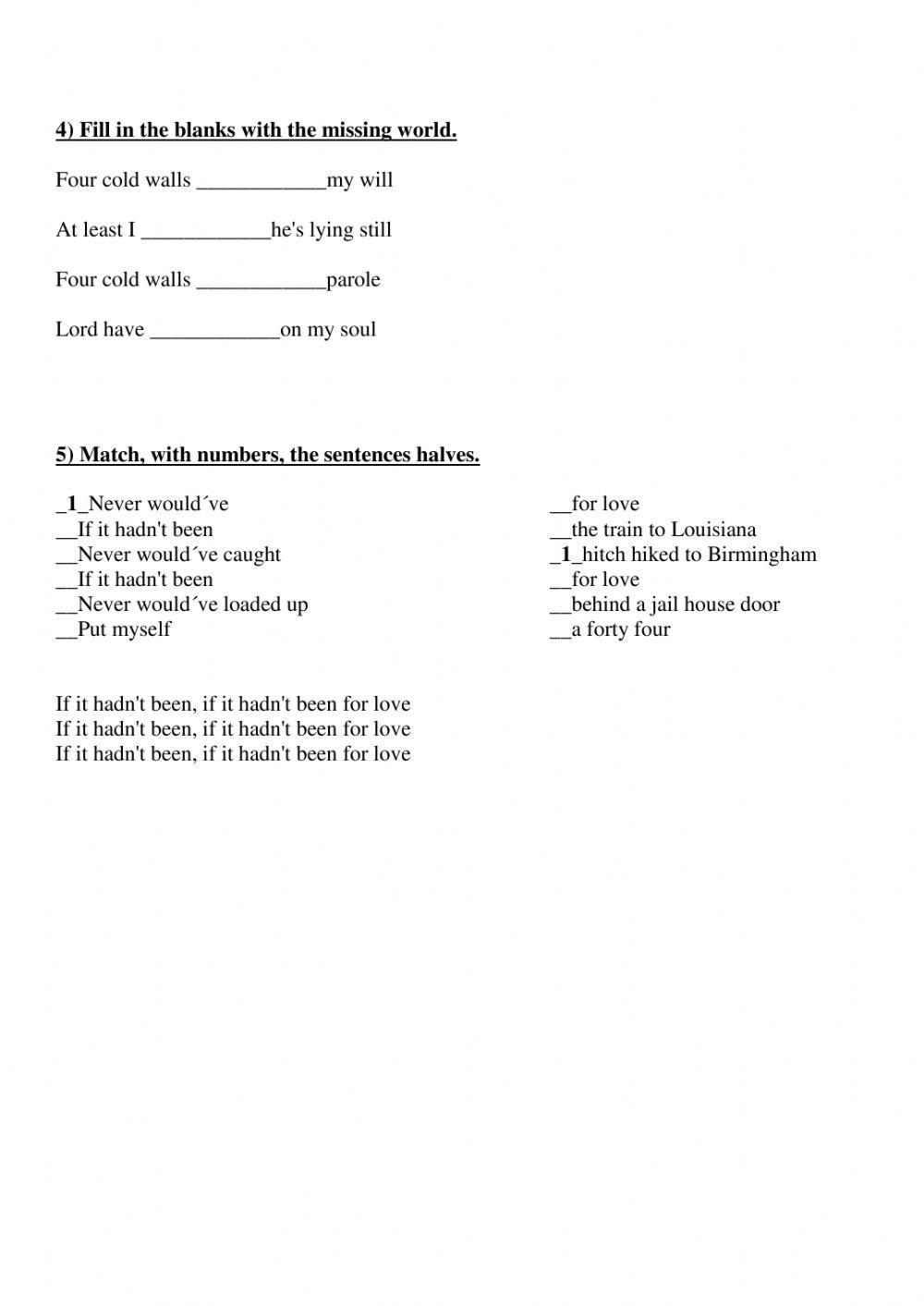 IF IT HADN-T BEEN FOR LOVE - Adele