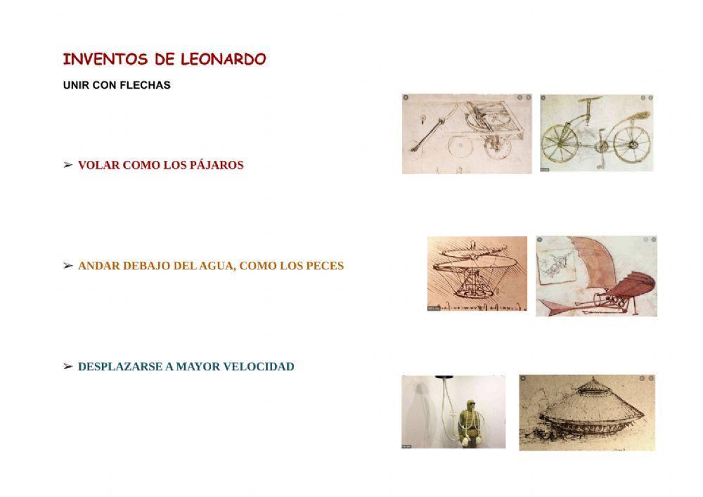 Inventos de Leonardo