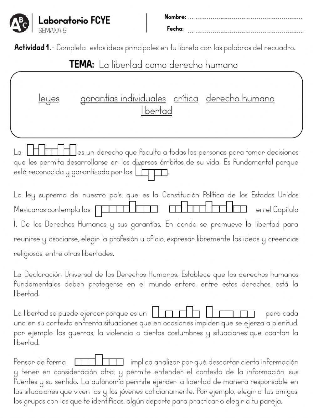 Formación Civica y Ética