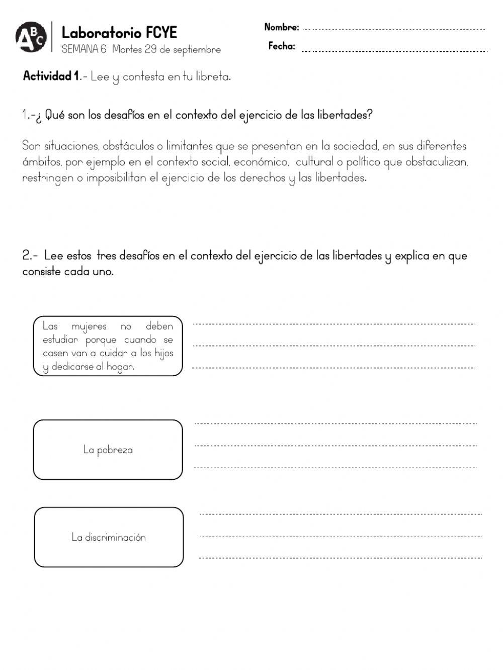 Formación Civica y Ética