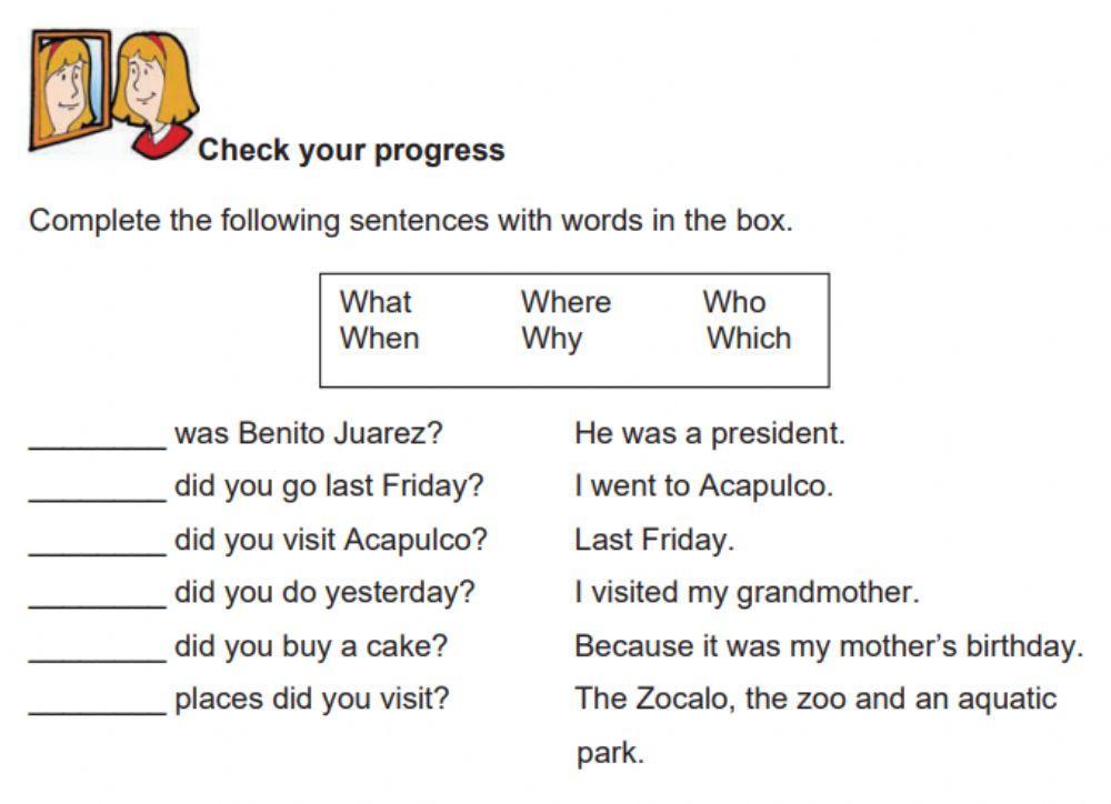 Lesson 3, Inglés, CUADRO 2