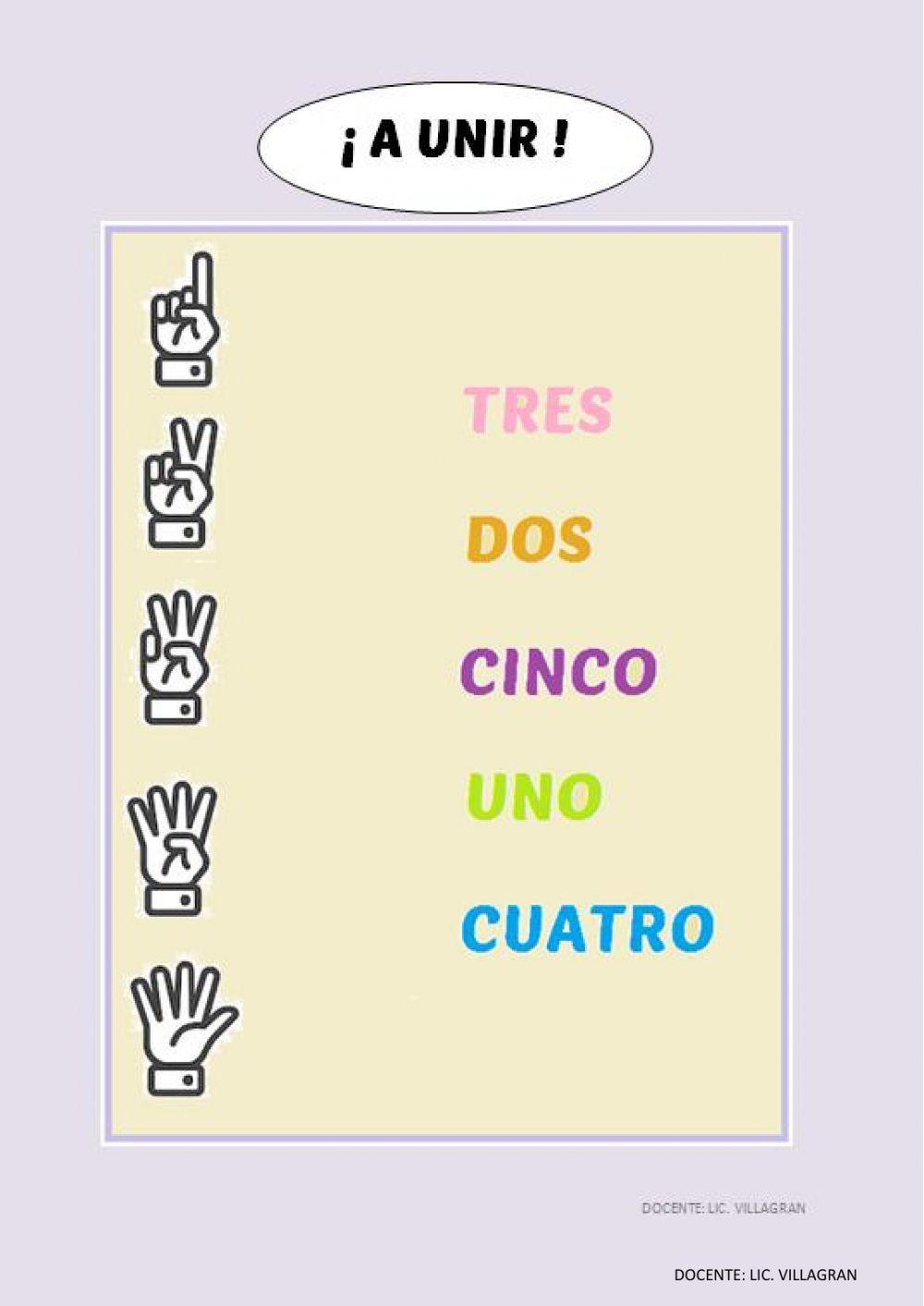 Matemática del 1 al 10