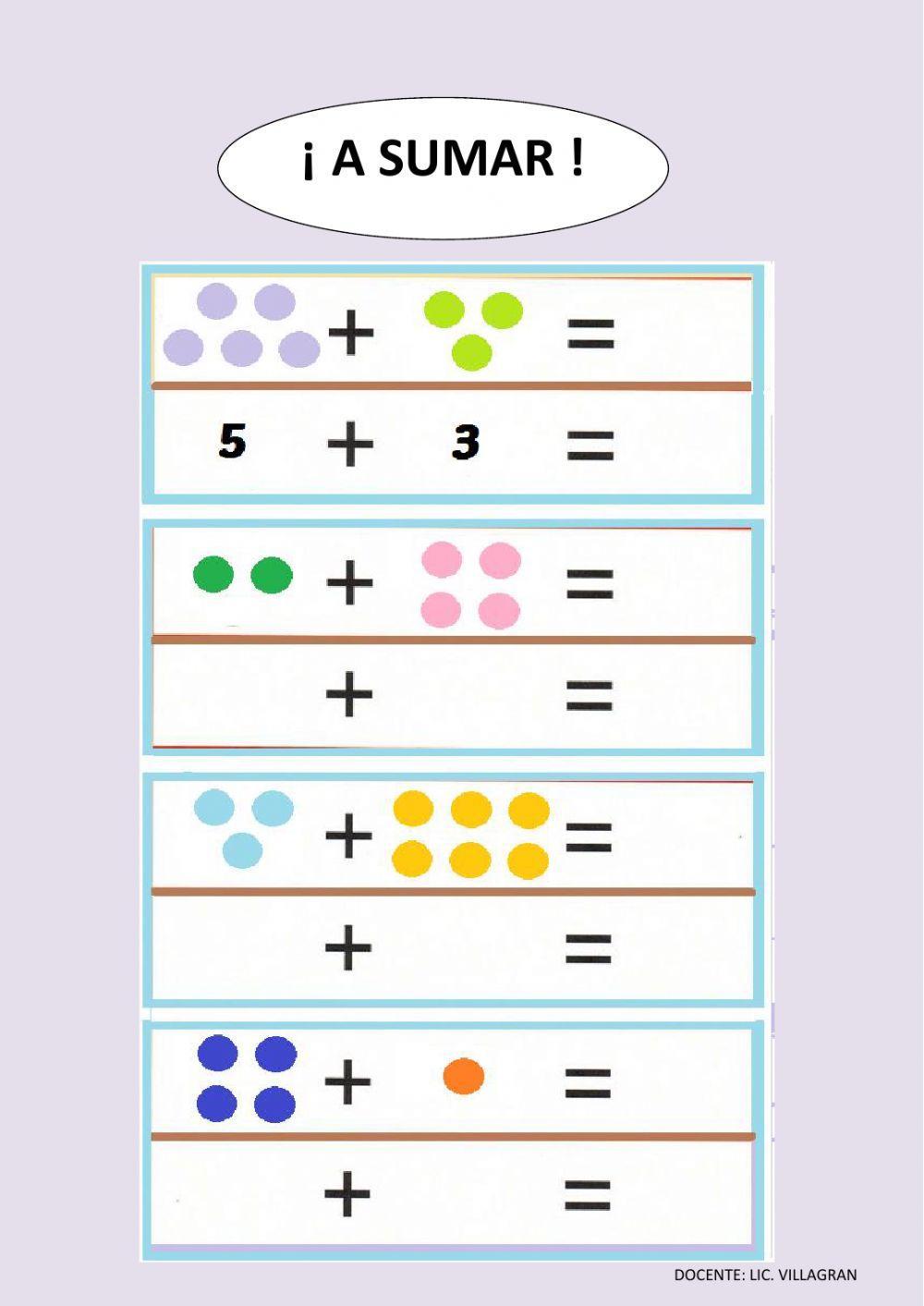 Matemática del 1 al 10