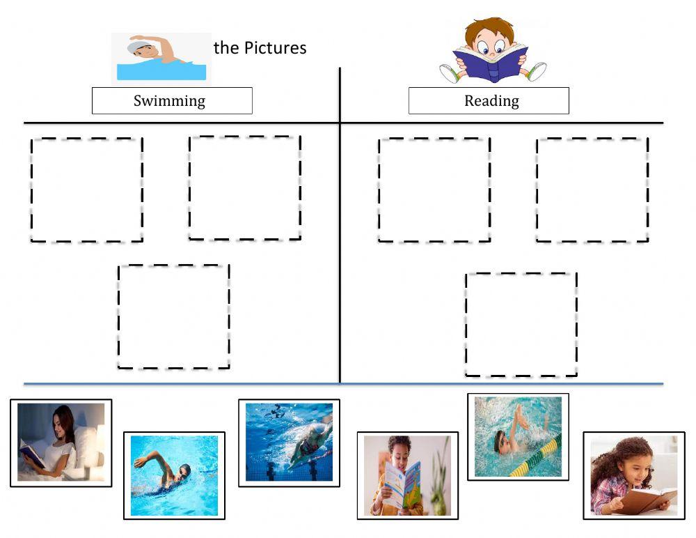 Sorting Swimming and Reading
