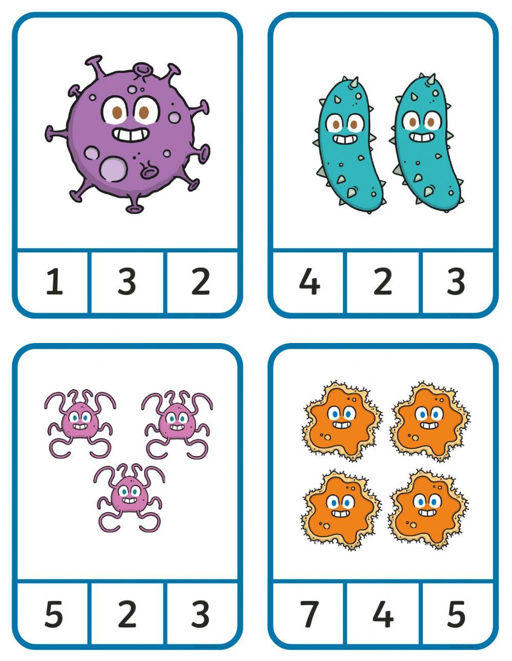 Counting germs