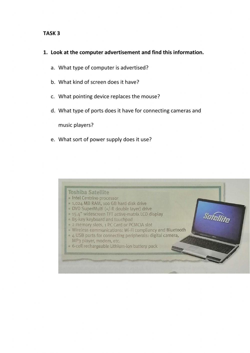 Computer and technology vocabulary