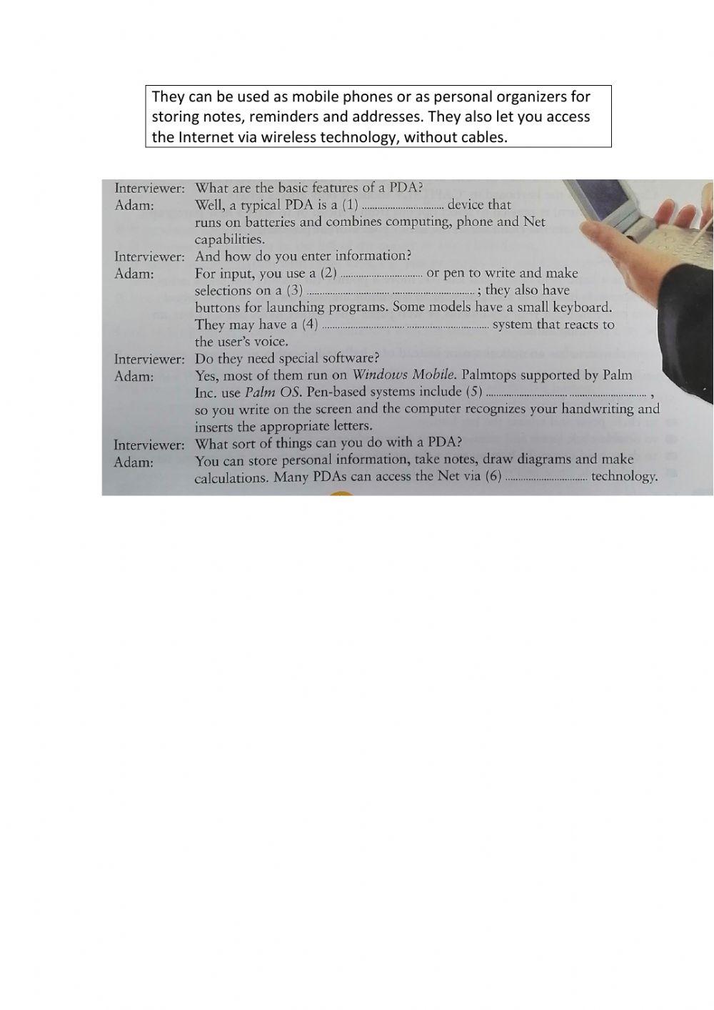 Computer and technology vocabulary