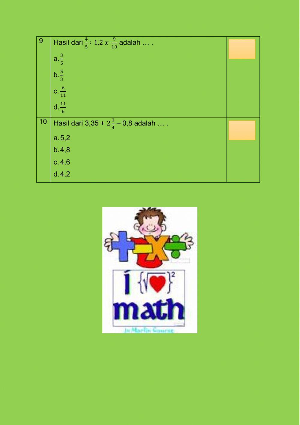 Operasi hitung campur
