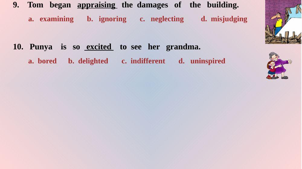 I can 't  climb  trees  anymore-Synonyms....