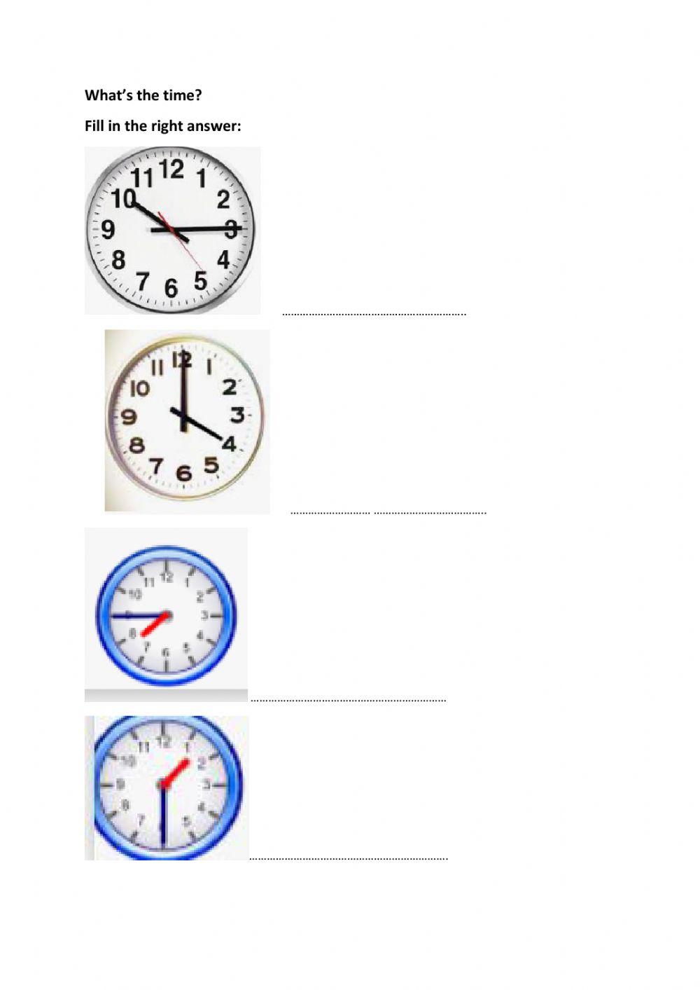 What's the time