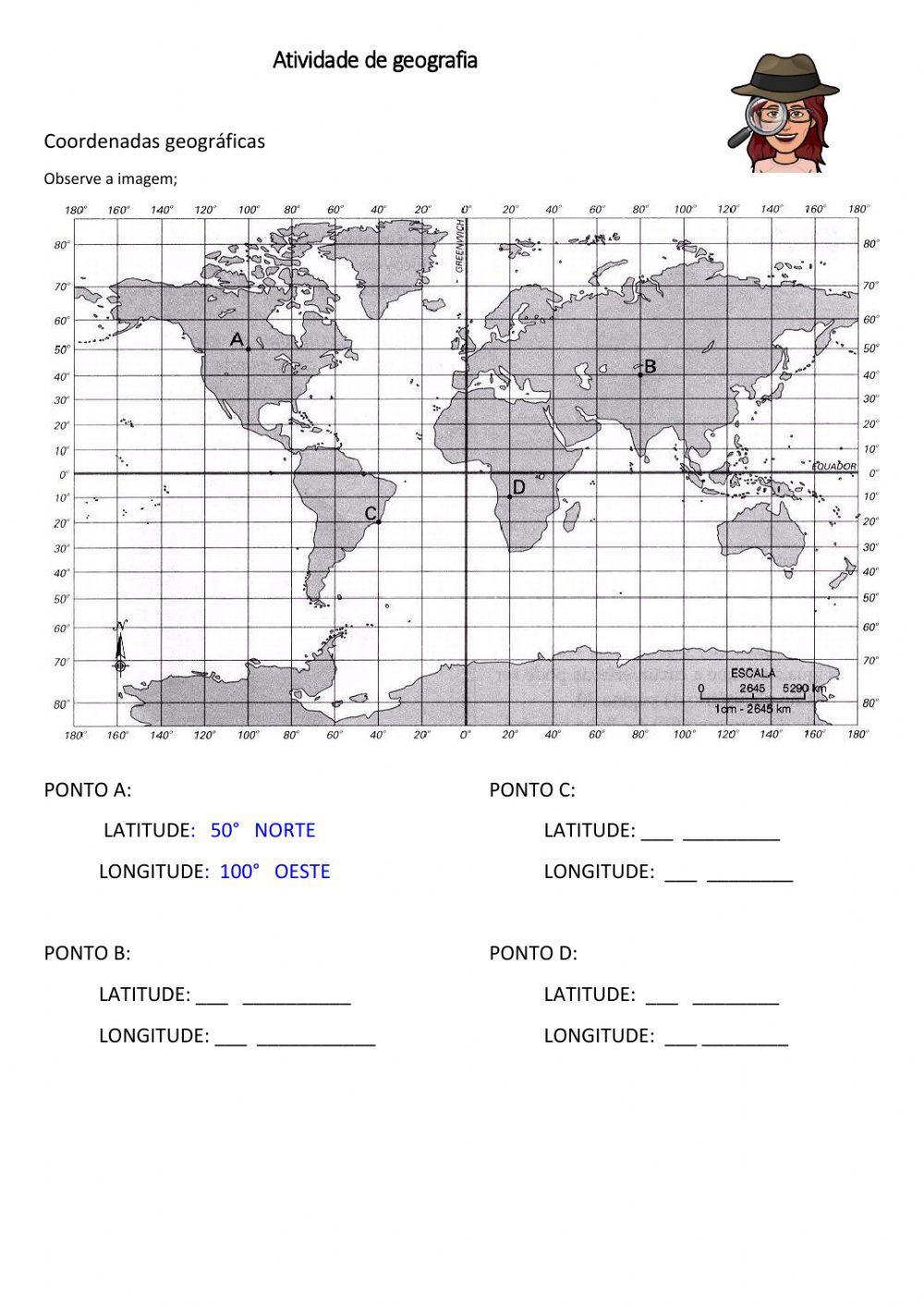 Coordenadas geograficas