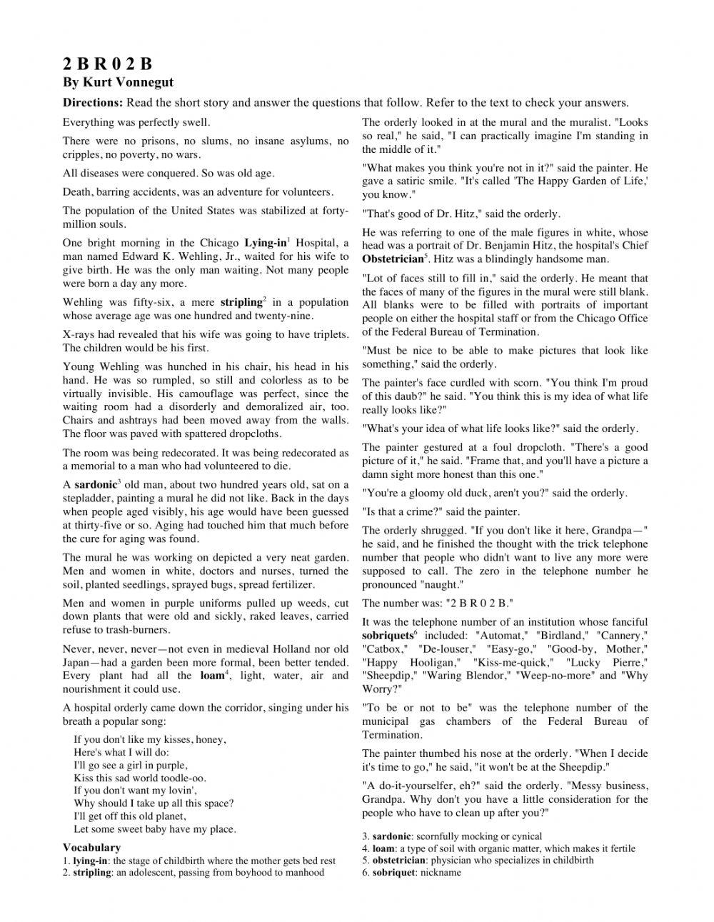 2BR02B online exercise for | Live Worksheets