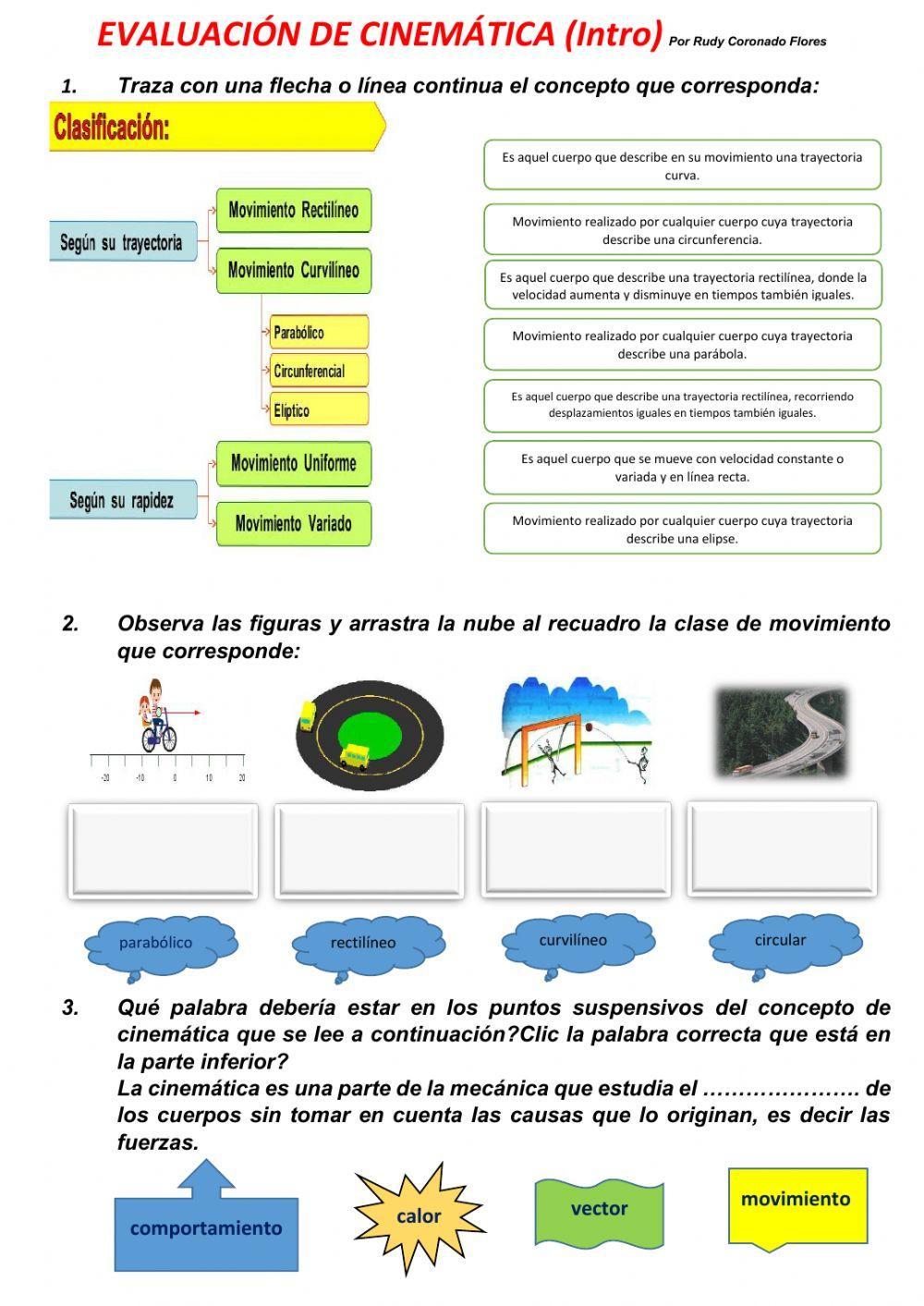 Introducción a la Cinemática
