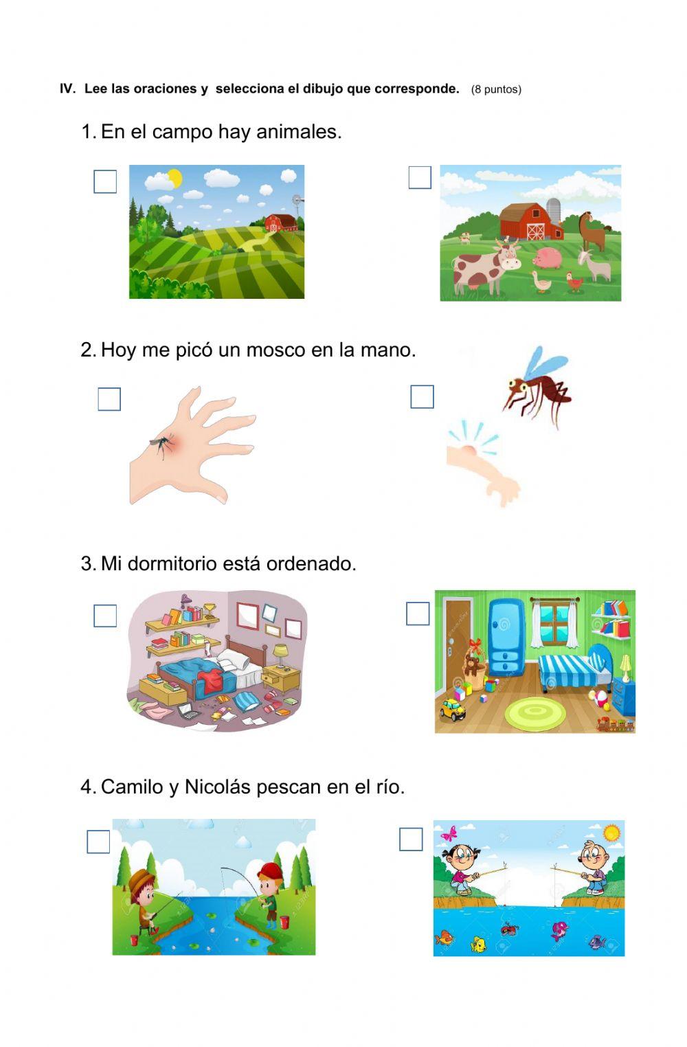 Evaluación de Lenguaje