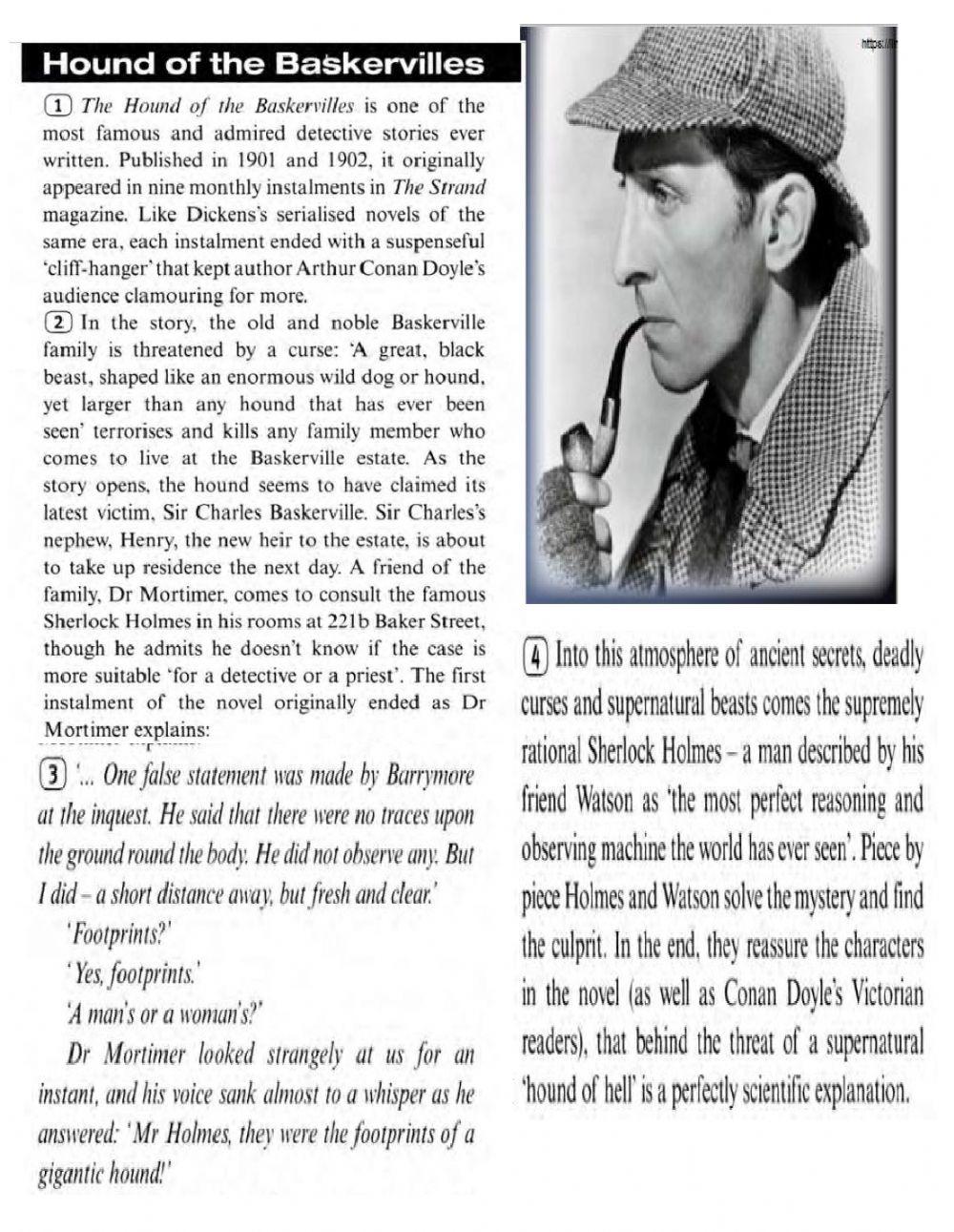 Reading exercise on context