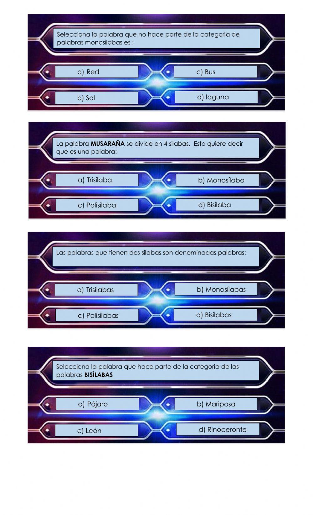 Quien quiere  ser  millonario