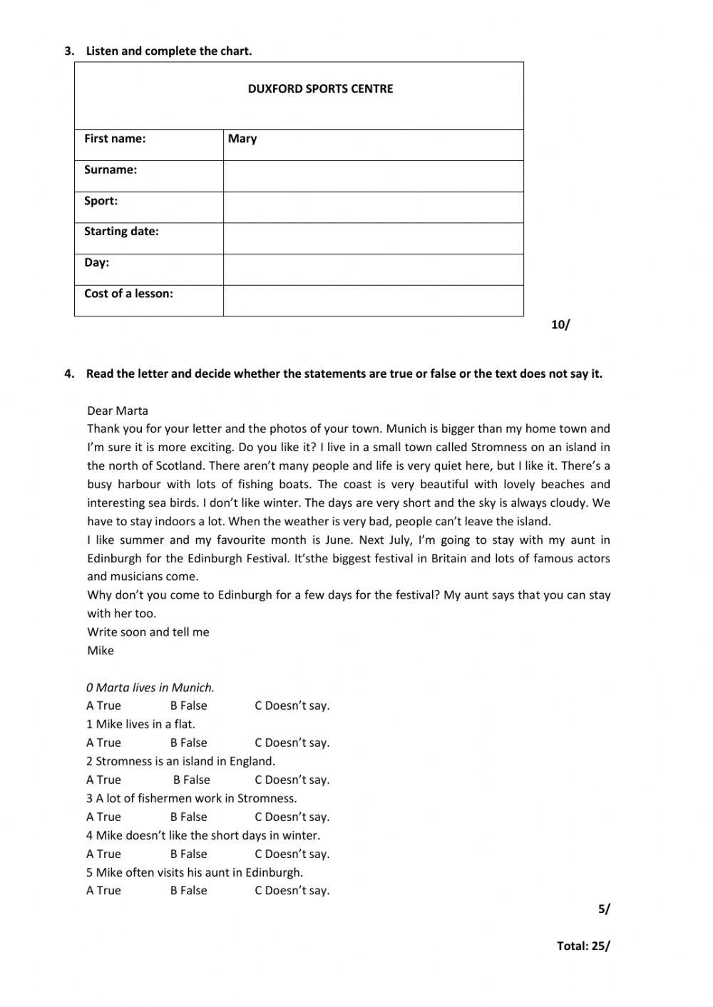 Bemenő mérés 7. osztály