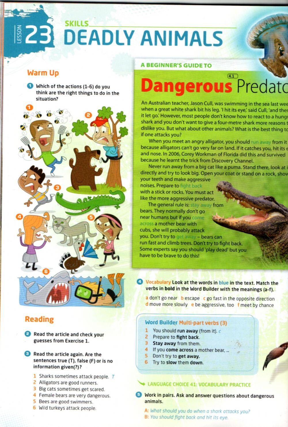 SB page 64. Deadly Animals