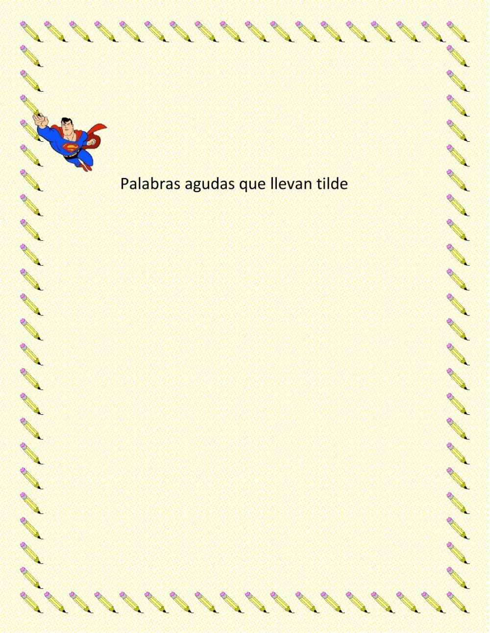 Reglas de acentuación