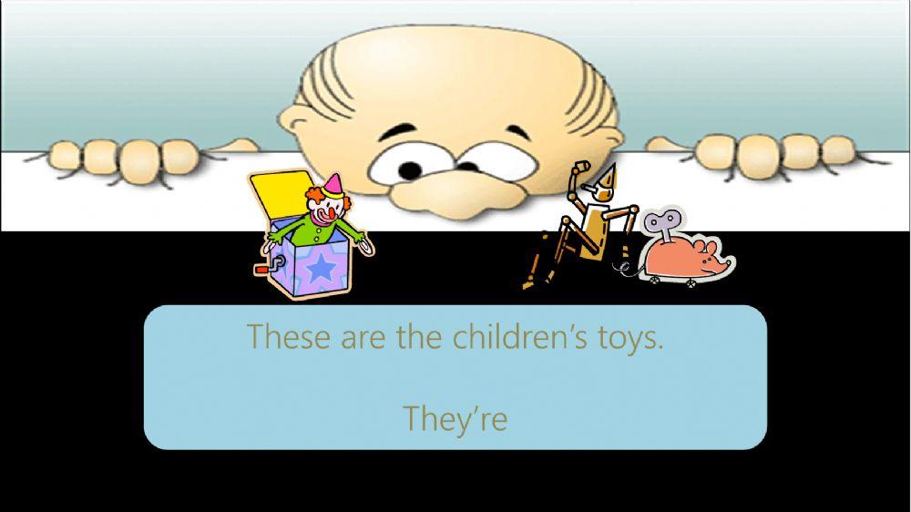 POSSESSIVE PRONOUNS 6th grade online exercise for | Live Worksheets