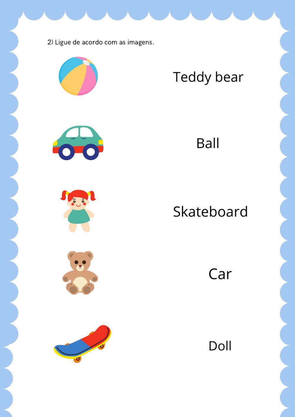 Toys e objects school