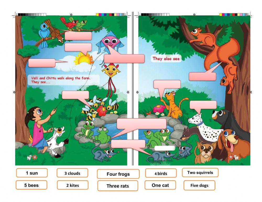 English - term- i - std i - pg no 88 - my pet - drag and drop