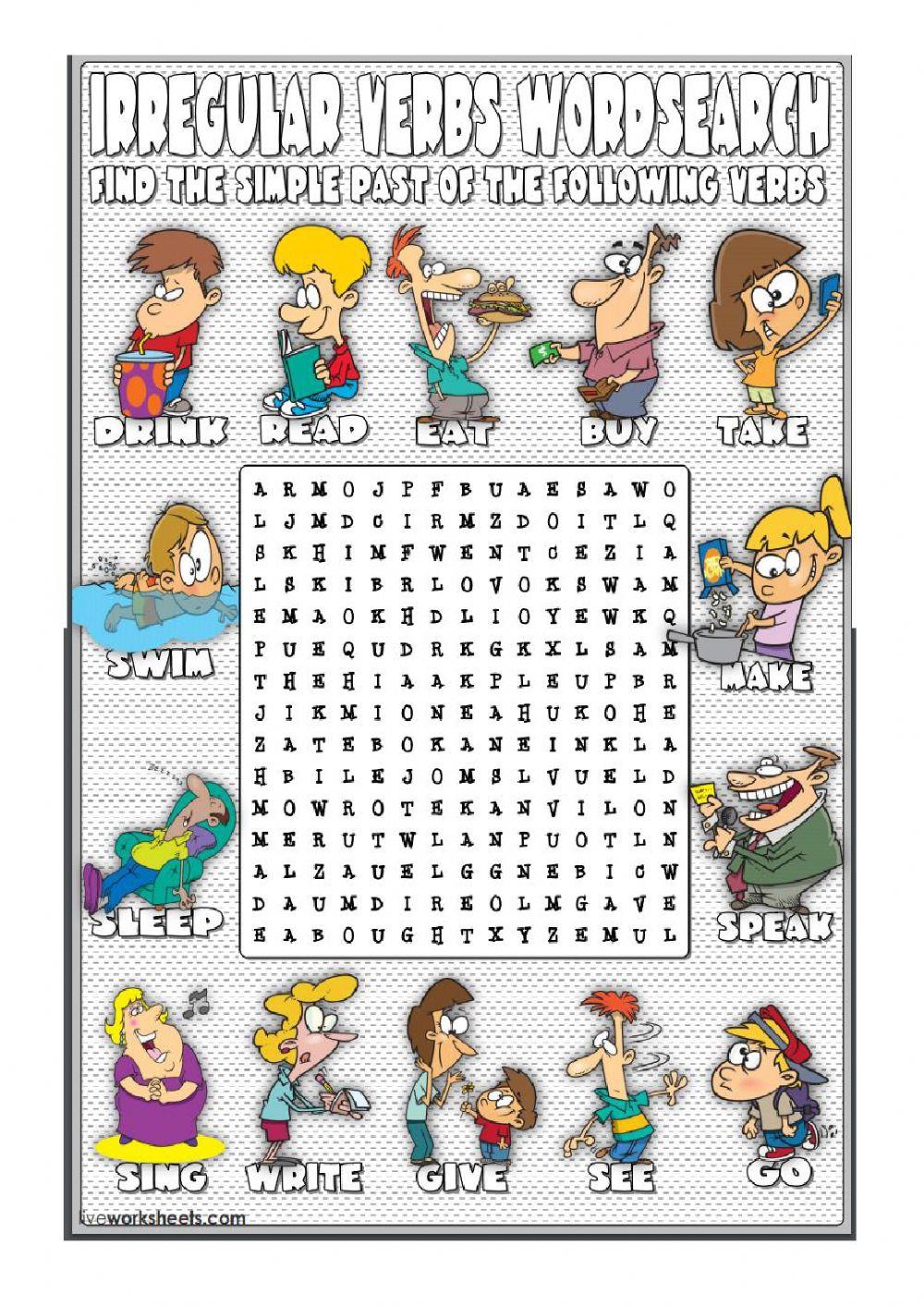 Let's learn the verbs