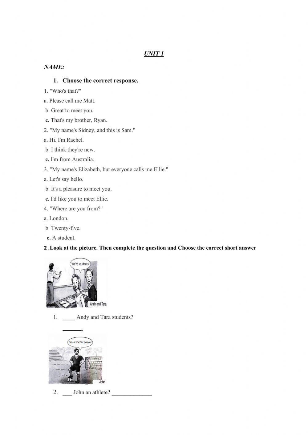 Personal Information