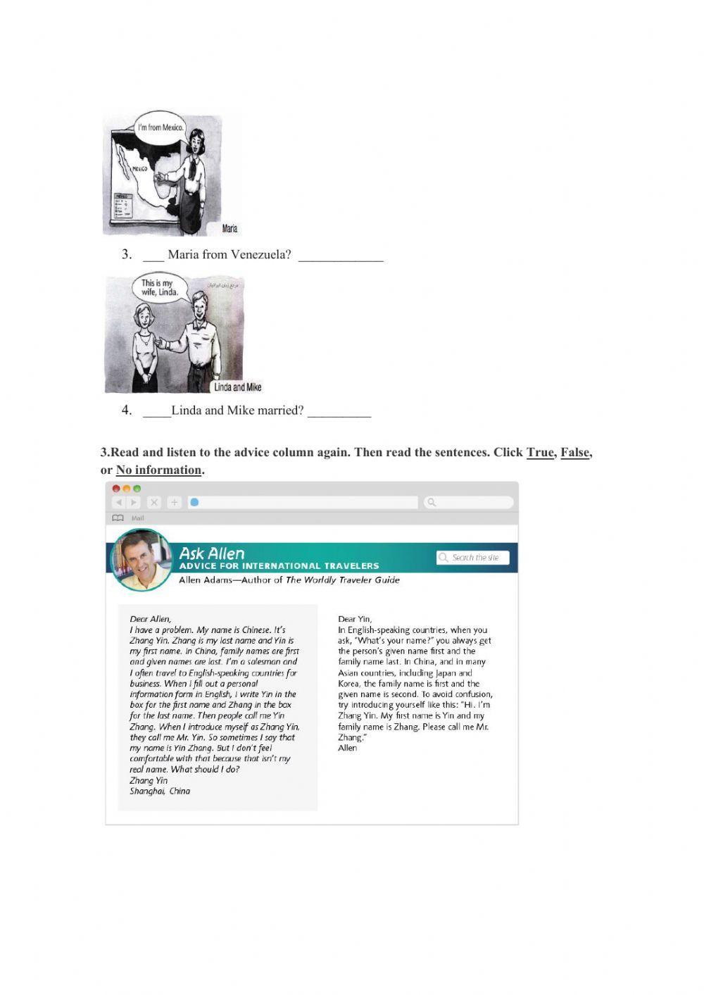 Personal Information